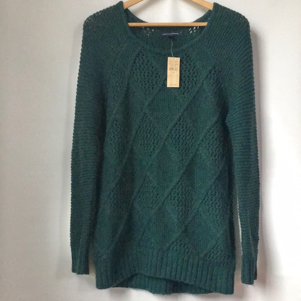 NWT American Eagle Sweater- Forest Green Size M